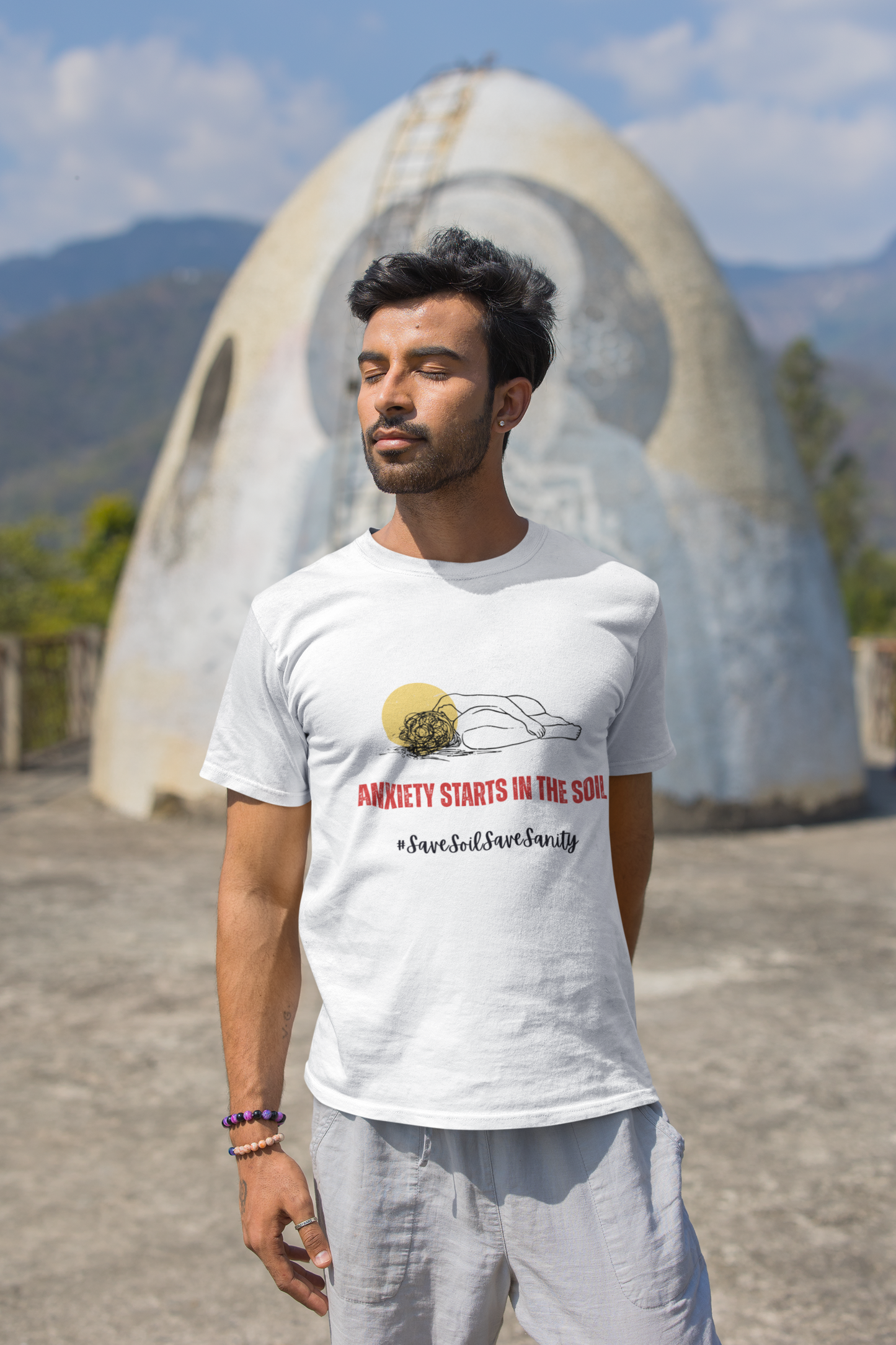 Anxiety Starts in the Soil — Men’s Classic Crew T-Shirt