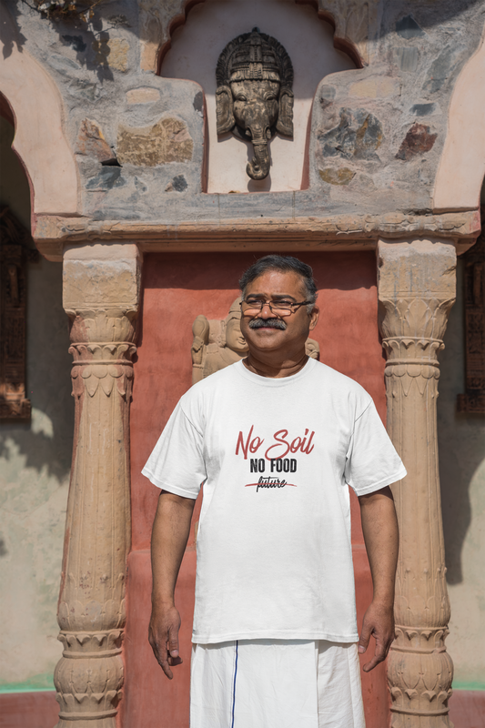 No Soil. No Food. No Future. — Men’s Classic Crew T-Shirt